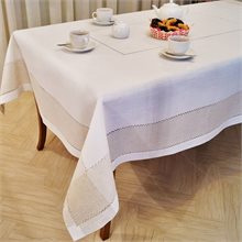 Chloe Handmade Rectangular Tablecloth 165cm x 250cm