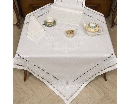 Grapes Handmade Square Tablecloth 135cm