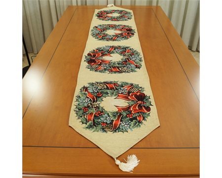 Γκι-Στεφάνι Χριστουγεννιάτικο Ράνερ 35cm x 170cm