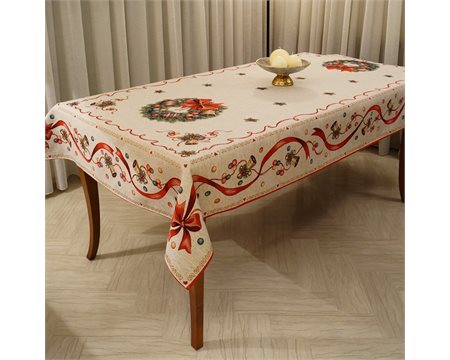 Στεφάνι-Φιόγκος Τραπεζομάντηλο Μακρόστενο Ταπισερί-Στόφα 137cm x 240cm