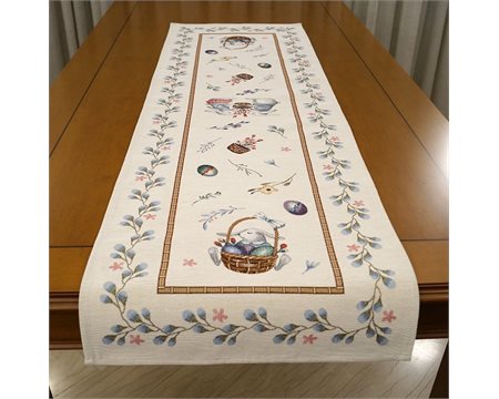 Λαγουδάκια Πασχαλινό Μακρόστενο-Σεμέν Ταπισερί-Στόφα 37cm x 100cm