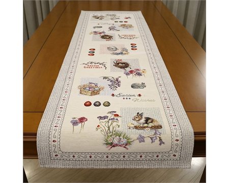 Πασχαλινές ευχές Ράνερ Ταπισερί-Στόφα 45cm x 135cm