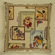 Botanical Garden Tapestry Cushion Cover 42cm x 42cm