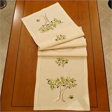 Δέντρο της Ελιάς Ράνερ με κέντημα μηχανής 45cm x 190cm