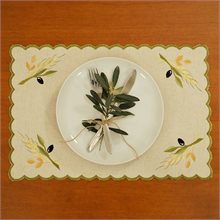 Olive-Ear of Corn Placemat 32cm x 47cm