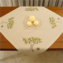 Olive Tree Square Tablecloth 90cm