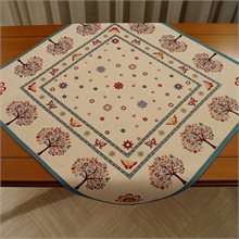 Tree-Butterflies Square Tapestry Tablecloth 135cm