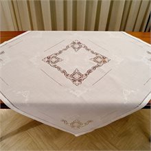 Grace Machine- Embroidered Square Tablecloth 135cm