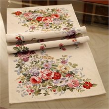 Colorful Bouquet Tapestry Runner 43cm x 135cm