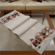 Βηθλεέμ Μακρόστενο Σεμέν Ταπισερί-Στόφα 37cm x 100cm